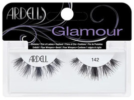 Ardell Professional Glamour Eye Lashes 1 Pack 142 Black  NEW - $9.42