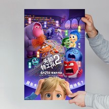 INSIDE OUT 2 movie poster Chinese Version 2024 Animated Film Wall Art Decor Gift - £8.56 GBP+