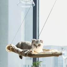 Hanging Cat Bed Pet Cat Hammock Aerial Cats Bed House Kitten Climbing Frame Sunn - £19.92 GBP