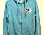 Disney Parks Hoodie Womens Medium M Blue Joey Chou Mickey Stitch Dumbo F... - £45.23 GBP