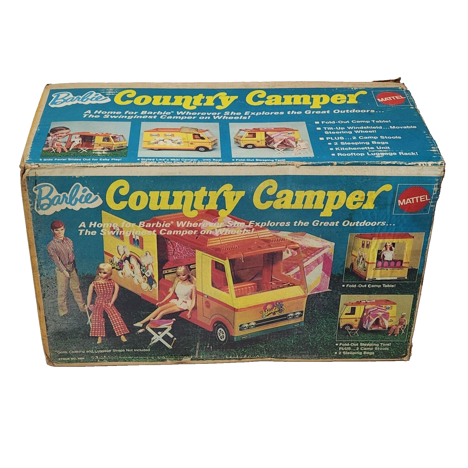 Vintage barbie camper 1970s hotsell