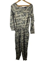 Camouflage Camo Jumpsuit Romper Size Medium Womens One Piece Prettygarden Knit - £29.21 GBP