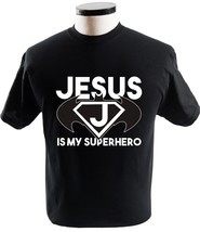 Jesus Is My Superhero Christian T Shirt Religion T-Shirts - £13.54 GBP+