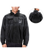 Mens Black Class 3 Safety High Visibility Water Resistant Reflective Wor... - $73.36 CAD