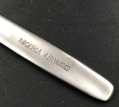 VTG Nigeria Airways Silverware Knife Stainless Steel 1st Class 7&quot; Long - $37.22