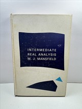 Intermediate real analysis, By Maynard J. Mansfield, Hardcover - $40.60