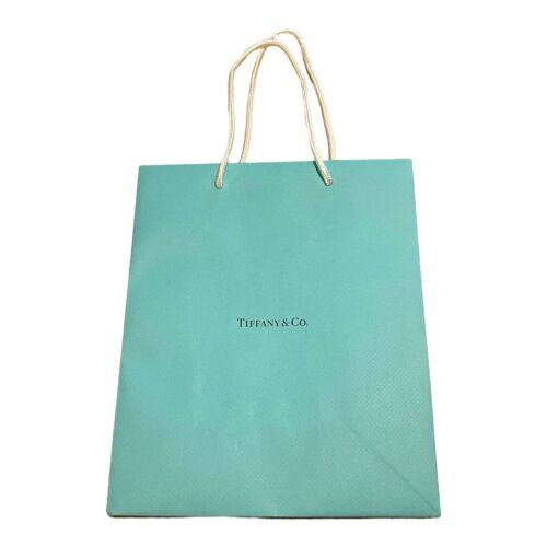 Primary image for Authentic Gift Wrapping Empty Tiffany & Co. Shopping Bag 8”x9.75”x4” Present