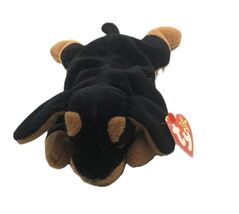 TY Beanie Babies Doby the Doberman Dog 7 inch DOB 10/9/1996 - $7.95