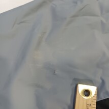 Columbia XM2884 Men's Gray/Black Full-Zip Hooded Rain Nylon Jacket Size Medium image 4