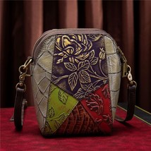 Women Retro  Handbags Leather Fashion Makeup Bag High Quality  Bag Female Large  - £158.95 GBP