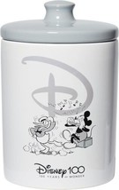 Walt Disney 100 Years of Wonder Donald and Mickey Ceramic Canister NEW B... - $48.37