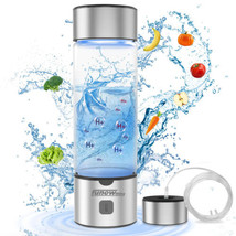 Hydrogen Water Bottle Generator, 1400ppb Portable Water Ionizer Machine with SPE - $161.99