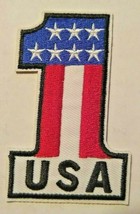 Evel Knievel~USA 1~Embroidered Patch~Motorcycle~3 1/4&quot; x 2 1/8&quot;~Iron or Sew On - £3.09 GBP