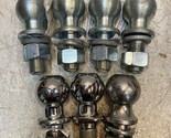 7 Quantity of Assorted 2&quot; 5,000 lbs Trailer Ball Hitches 2-1/8&quot; Shank (7... - $89.99