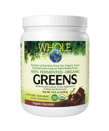 Natural Factors Whole Earth &amp; Sea, 100% Fermented Organic Greens, Chocol... - $65.62 CAD