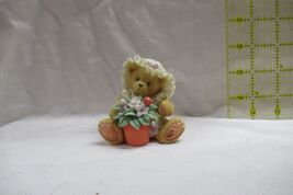 Cherished Teddies Violet BLESSINGS BLOOM WHEN YOU ARE NEAR Priscilla Hil... - $32.95