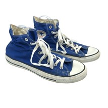 Converse All Star Hi Top Canvas Sneakers Cobalt Blue White 11 - £27.12 GBP