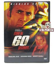 Gone in 60 Seconds DVD starring Nicolas Cage - used  - £3.87 GBP