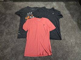 Hurley By Buckle Lot Of 3 Tshirts Mens Sz Medium Preppy Skater Grunge  - $34.65