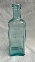 Ayer&#39;s Lowell Mass Cherry Pectoral Cures Coughs Colds Drug Store Glass B... - $29.95