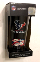 $7.99 Houston Texans NFL Color Change Tumbler Lid 16 oz. AFC Team Logo 2014 New - £8.56 GBP
