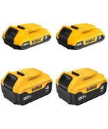 Dewalt 20V Max Lithium Ion Battery, 2 Ah And 4 Ah, 4-Pack, Fuel Gauge, Dcb324-4 - $181.98