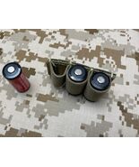 CR123 Battery 3-Cell Holder SWAT Tan Khaki Hook Backing - $14.50