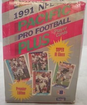 NFL Pacific 1991 Pacific Pro Football Plus Box ovp 14Cards/36Packs - £11.87 GBP
