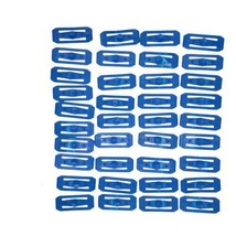 Hot Wheels Track Connector 36 BLUE Track Connector REPLACEMENT Pieces Ma... - £15.10 GBP