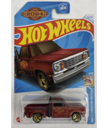 RARE HTF 2024 Hot Wheels 1978 Dodge Li&#39;l Red Express Truck Valentines Li... - $221.24 MXN