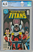 George Perez Collection Copy CGC 4.5 Tales of the Teen Titans 89 Pérez C... - $98.99