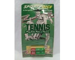 Sportz Dice Tennis Travel Game Sealed - $63.35