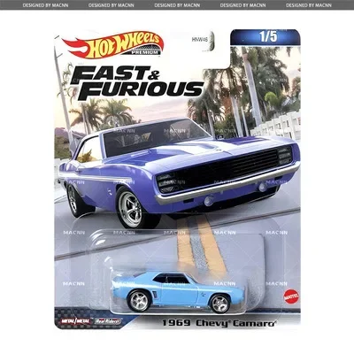 Genuine Hot Wheels Premium Car Fast and Furious Voiture Diecast 1/64 -HNW46-B-1 - $25.14