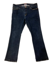 Tommy Hilfiger Jeans Womens Size 16 Blue Bootcut Stretch Denim Pants 36x... - $26.61