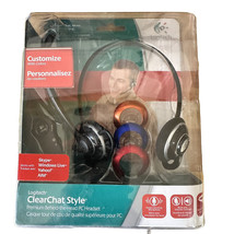 Logitech ClearChat Style Premium Behind the Head PC Headset New! - £53.86 GBP
