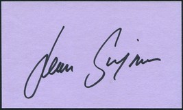 JEAN SIMMONS SIGNED 3X5 INDEX CARD HAMLET GUYS AND DOLLS SPARTACUS THORN... - £18.00 GBP