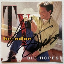 Ty Herndon Signed Autographed &quot;Big Hopes&quot; Music CD Compact Disc Cover - $39.99