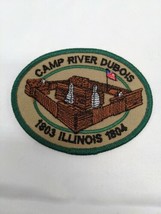 Camp River Dubois 1803 1804 Illinois Iron On Patch 3.5&quot; - £7.77 GBP