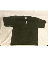 NWTS PUDALA MILITARY STYLE OD GREEN SHORT SLEEVE SHIRT 100% COTTON SIZE ... - $290.81 MXN