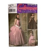 Simplicity Costume Dress Pattern 4479 RR 14 16 18 20 New Uncut Vintage - €10,20 EUR Simplicity Costume Dress Pattern 4479 RR 14 16 18 20 New Uncut Vintage - €10,20 EUR