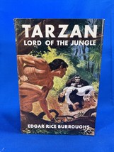 Tarzan Lord of the Jungle Hardcover Edgar Rice Burroughs With Dust Jacket - £36.98 GBP