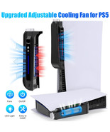 Upgraded Cooling Fan for PlayStation 5 PS5 Accessories 3-Speed Adjustabl... - £34.60 GBP