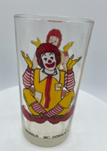 Vintage McDonalds Ronald McDonald Collectors Series Glass Cup 1970&#39;s - £6.00 GBP