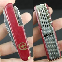 vintage Swiss Army Knife MANY TOOLS estate sale - £31.44 GBP