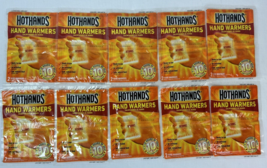 10 Pairs Hot Hands HAND WARMERS 20 Count Hunting Winter 10 Hours of Heat... - €8,50 EUR
