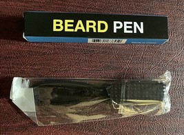 1 Beard Pen in Black, and 1 Beard Brush Waterproof NEW - £8.93 GBP