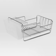 Dish Racks with Utensil Tray Matte Nickel Small - Nickle Finish - £7.76 GBP