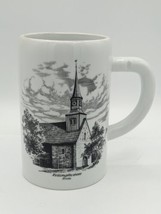 Kaiser BEER MUG Stein Kellinghusen Kirche White Ceramic 5.5&quot; Inch 16 Oz ... - $11.88