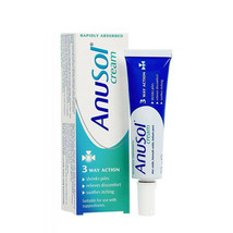 Anusol Haemorrhoid Relief Discomfort Cream Ointment Itching Shrink Piles 23g x 5 - £22.53 GBP