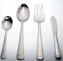 Wedgwood Stainless Notting Hill 4 Piece Hostess Set 18/10 Flatware New - $66.23